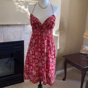 B Darlin halter dress